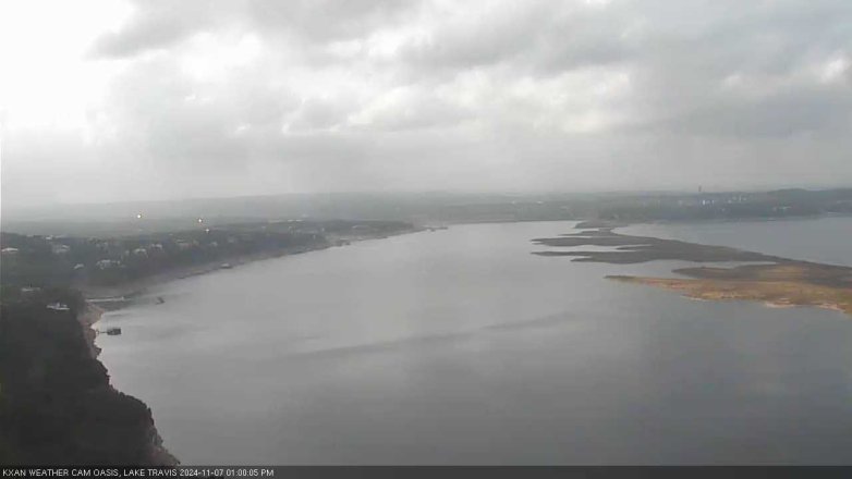 Lake Travis webcam, November 7, 2024 1:00 PM CT