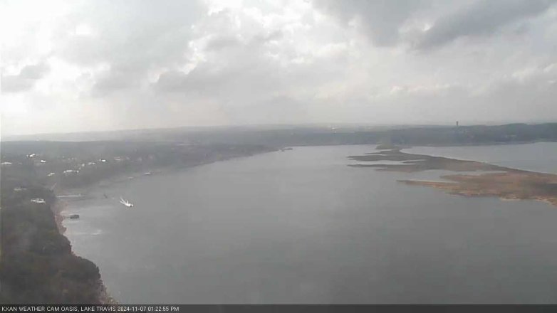 Lake Travis webcam, November 7, 2024 1:25 PM CT