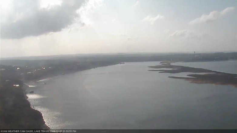 Lake Travis webcam, November 7, 2024 2:00 PM CT
