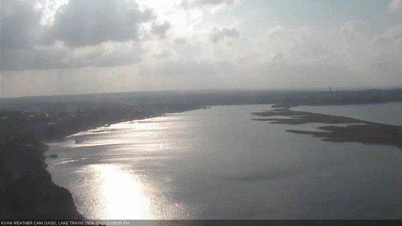Lake Travis webcam, November 7, 2024 3:00 PM CT