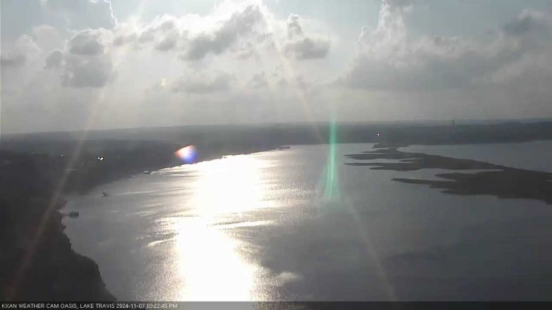 Lake Travis webcam, November 7, 2024 3:25 PM CT