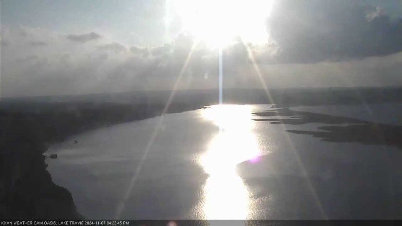 Lake Travis webcam, November 7, 2024 4:25 PM CT