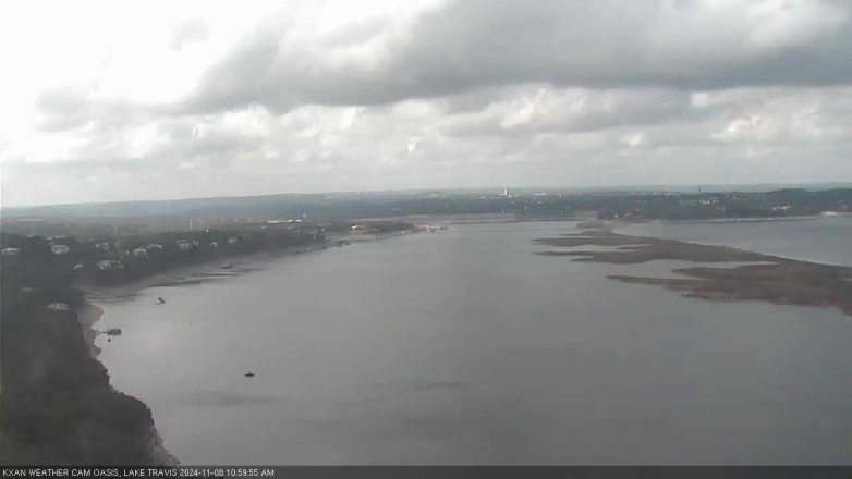 Lake Travis webcam, November 8, 2024 11:00 AM CT