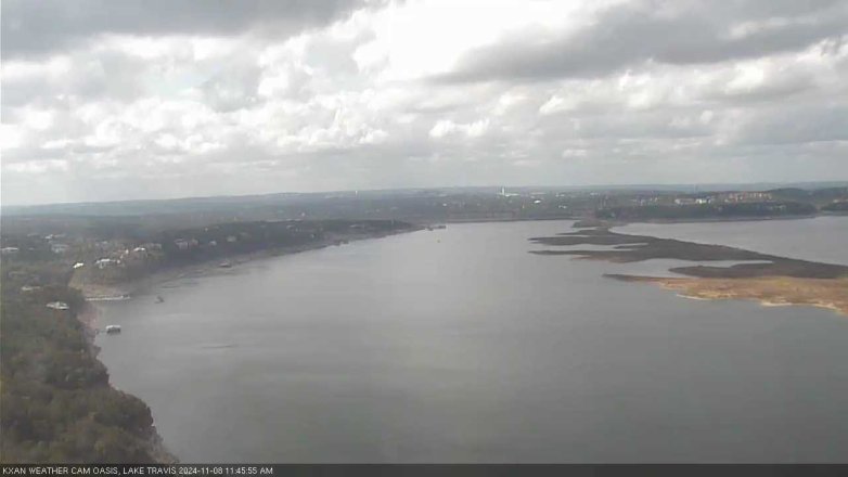 Lake Travis webcam, November 8, 2024 11:45 AM CT