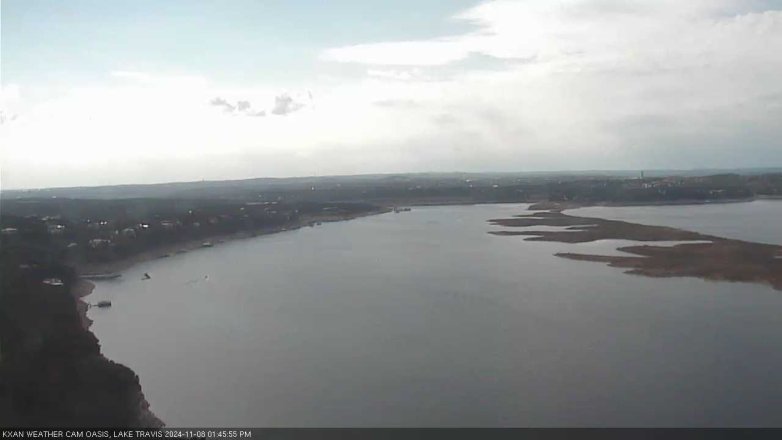Lake Travis webcam, November 8, 2024 1:45 PM CT