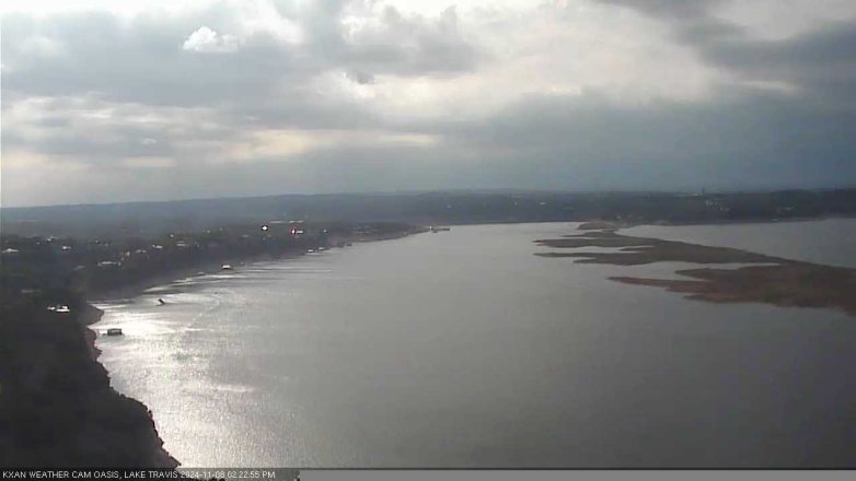 Lake Travis webcam, November 8, 2024 2:25 PM CT