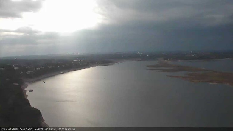 Lake Travis webcam, November 8, 2024 3:00 PM CT