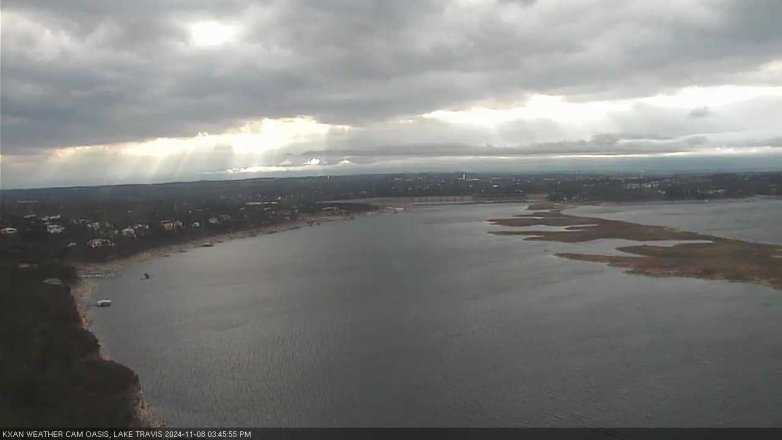 Lake Travis webcam, November 8, 2024 3:45 PM CT