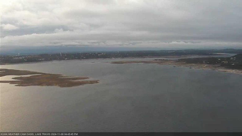 Lake Travis webcam, November 8, 2024 4:45 PM CT