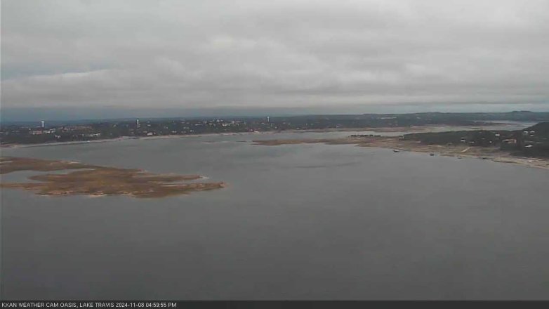 Lake Travis webcam, November 8, 2024 5:00 PM CT