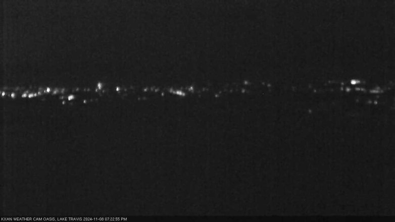Lake Travis webcam, November 8, 2024 7:25 PM CT