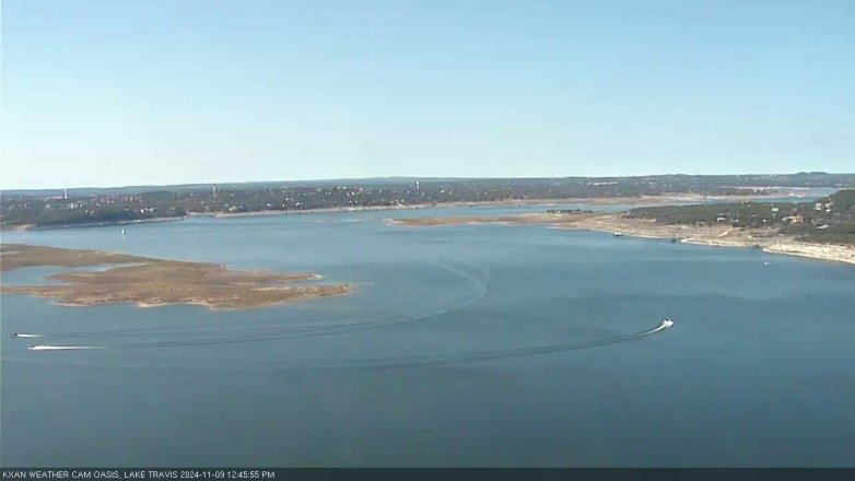 Lake Travis webcam, November 9, 2024 12:45 PM CT