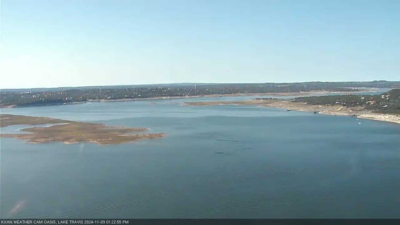 Lake Travis webcam, November 9, 2024 1:25 PM CT