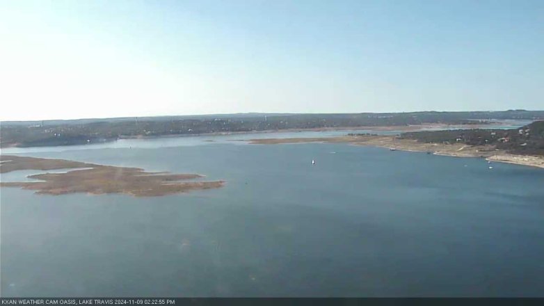 Lake Travis webcam, November 9, 2024 2:25 PM CT