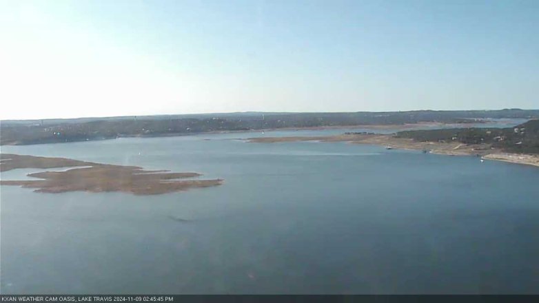 Lake Travis webcam, November 9, 2024 2:45 PM CT