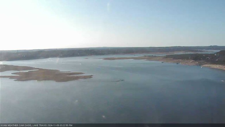 Lake Travis webcam, November 9, 2024 3:25 PM CT