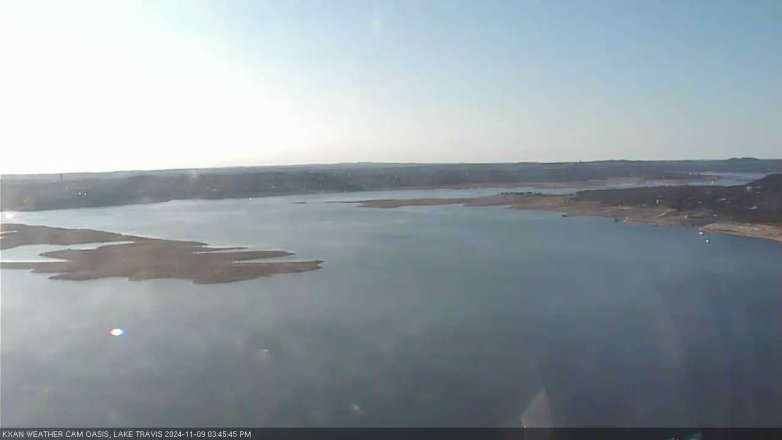 Lake Travis webcam, November 9, 2024 3:45 PM CT