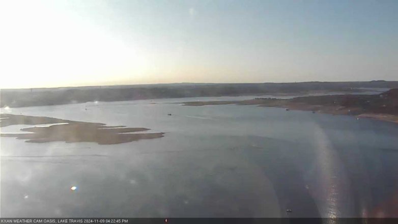 Lake Travis webcam, November 9, 2024 4:25 PM CT
