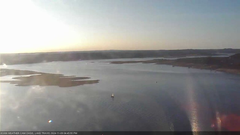 Lake Travis webcam, November 9, 2024 4:45 PM CT