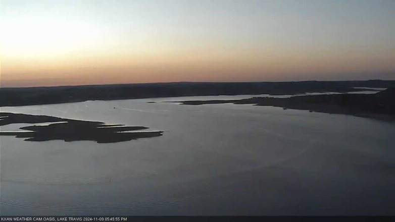 Lake Travis webcam, November 9, 2024 5:45 PM CT