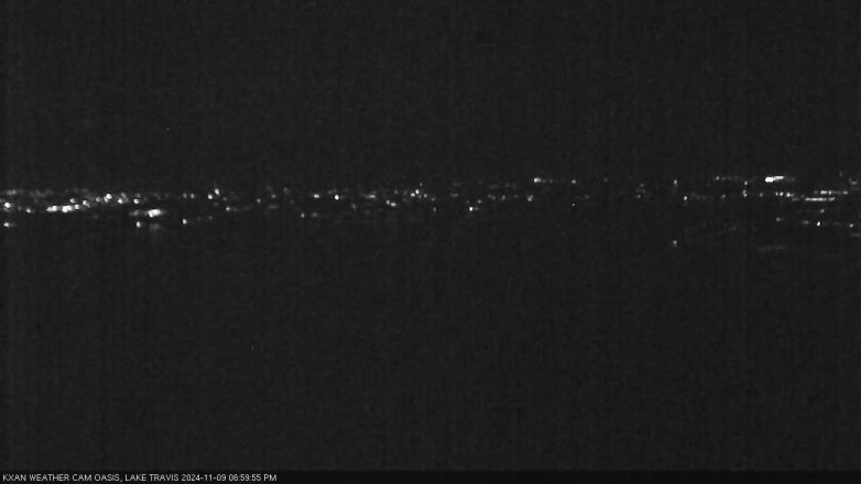 Lake Travis webcam, November 9, 2024 7:00 PM CT