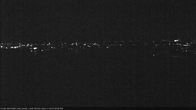 Lake Travis webcam, November 9, 2024 7:45 PM CT