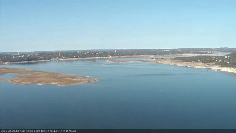 Lake Travis webcam, November 10, 2024 10:45 AM CT