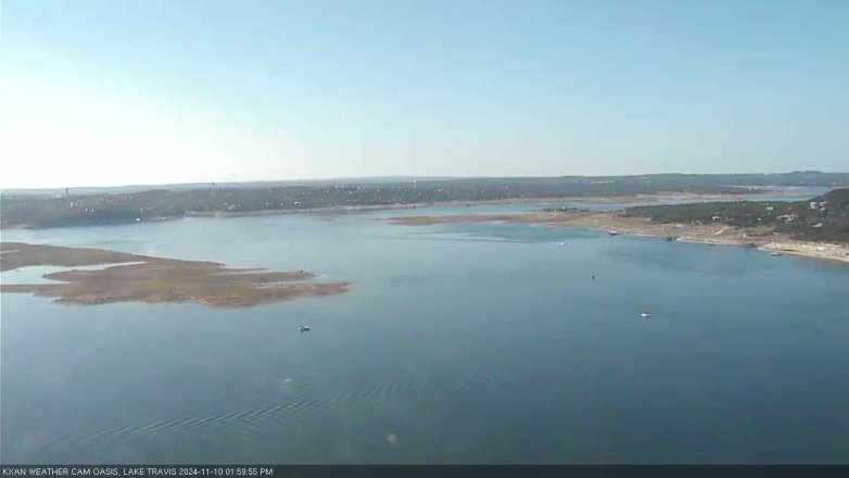 Lake Travis webcam, November 10, 2024 2:00 PM CT