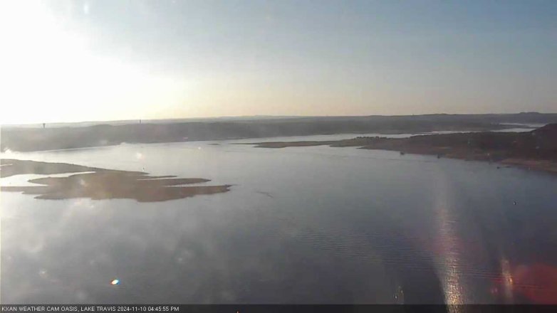 Lake Travis webcam, November 10, 2024 4:45 PM CT
