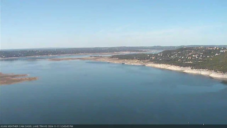 Lake Travis webcam, November 11, 2024 12:45 PM CT