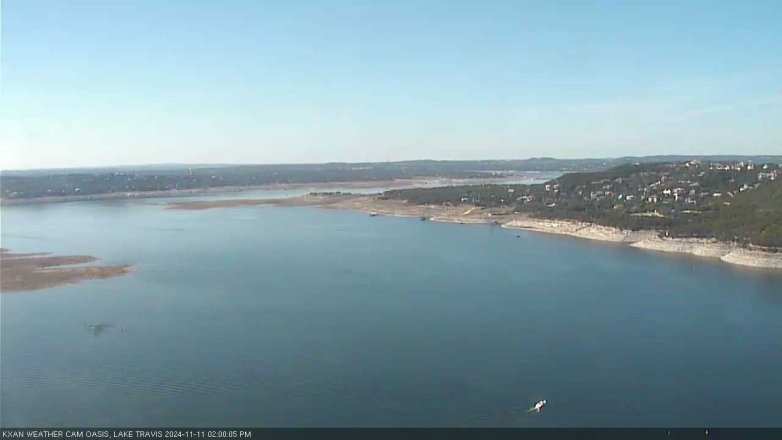 Lake Travis webcam, November 11, 2024 2:00 PM CT