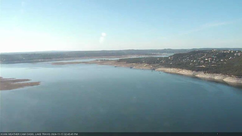 Lake Travis webcam, November 11, 2024 2:45 PM CT
