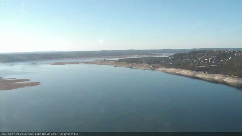 Lake Travis webcam, November 11, 2024 3:00 PM CT