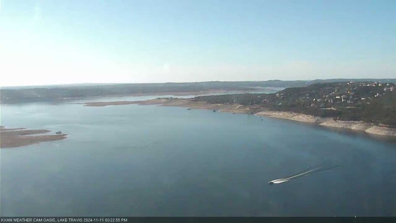 Lake Travis webcam, November 11, 2024 3:25 PM CT