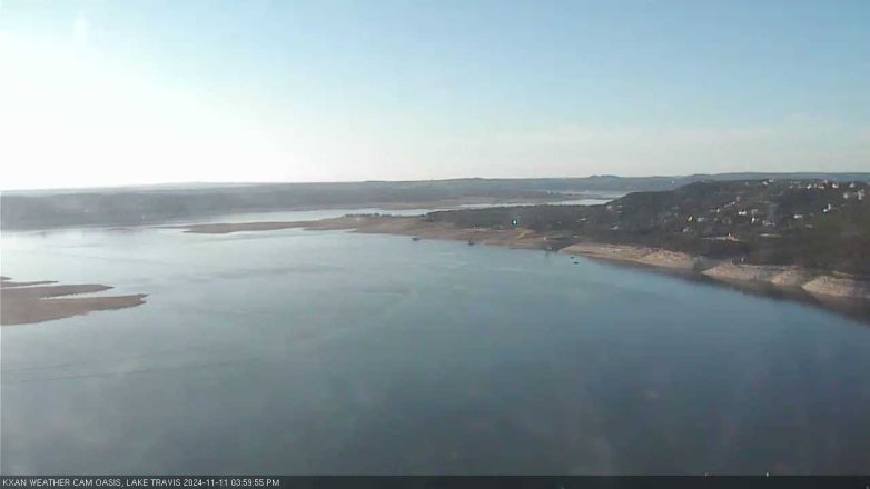 Lake Travis webcam, November 11, 2024 4:00 PM CT