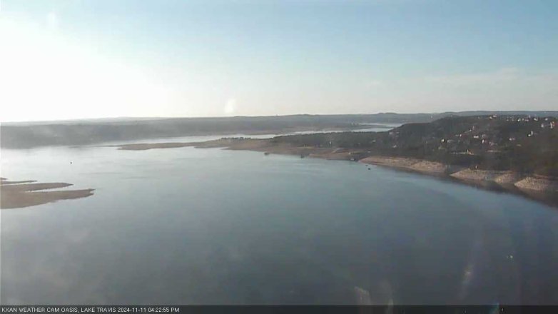 Lake Travis webcam, November 11, 2024 4:25 PM CT