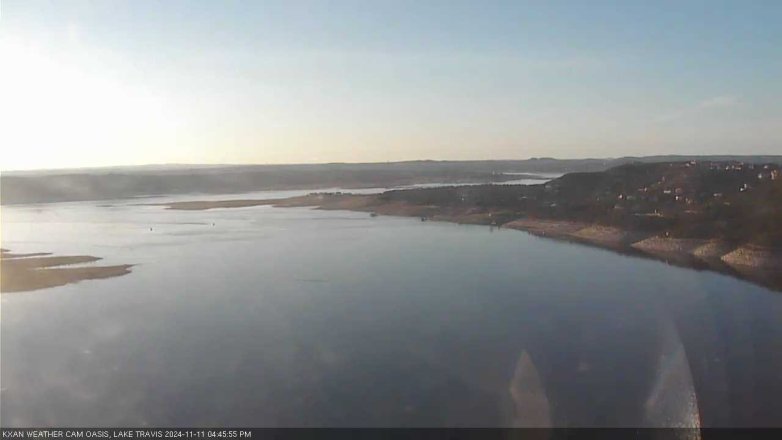 Lake Travis webcam, November 11, 2024 4:45 PM CT