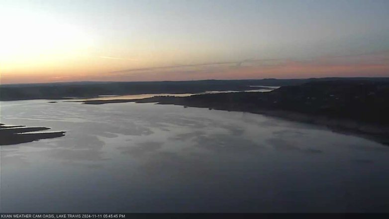 Lake Travis webcam, November 11, 2024 5:45 PM CT
