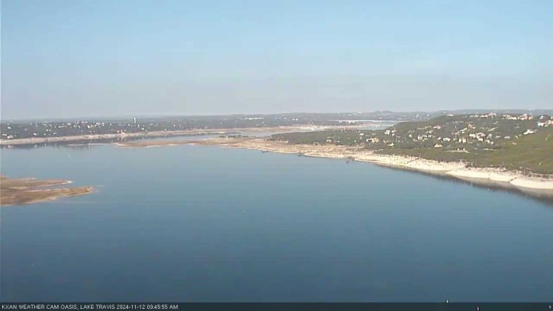 Lake Travis webcam, November 12, 2024 9:45 AM CT