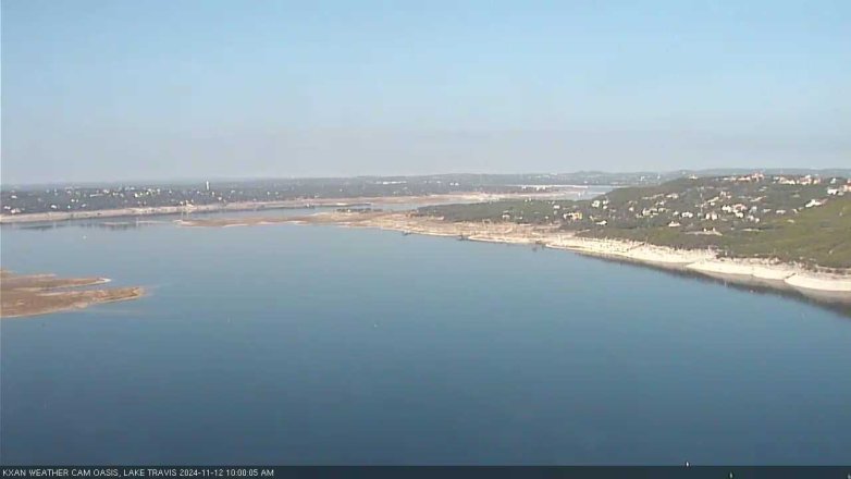 Lake Travis webcam, November 12, 2024 10:00 AM CT