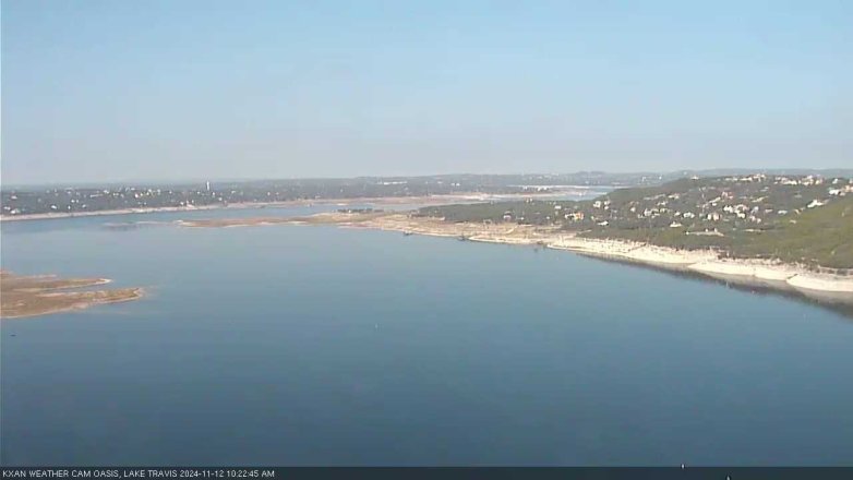 Lake Travis webcam, November 12, 2024 10:25 AM CT