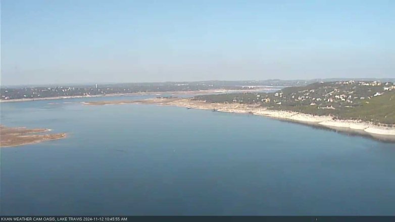 Lake Travis webcam, November 12, 2024 10:45 AM CT