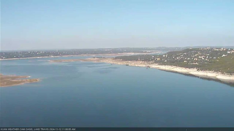 Lake Travis webcam, November 12, 2024 11:00 AM CT