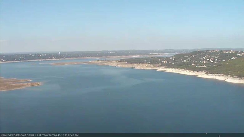 Lake Travis webcam, November 12, 2024 11:25 AM CT