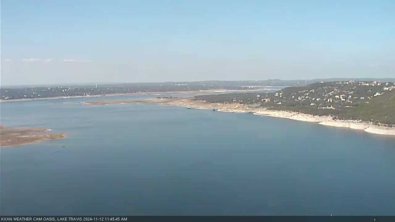 Lake Travis webcam, November 12, 2024 11:45 AM CT