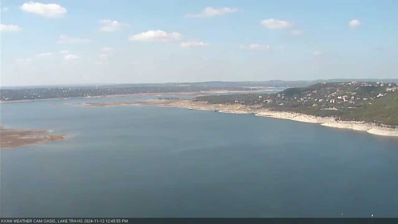 Lake Travis webcam, November 12, 2024 12:45 PM CT
