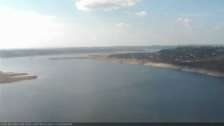 Lake Travis webcam, November 12, 2024 2:45 PM CT