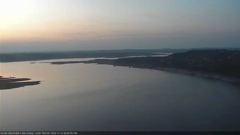 Lake Travis webcam, November 12, 2024 5:45 PM CT