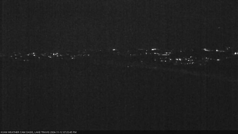 Lake Travis webcam, November 12, 2024 7:25 PM CT