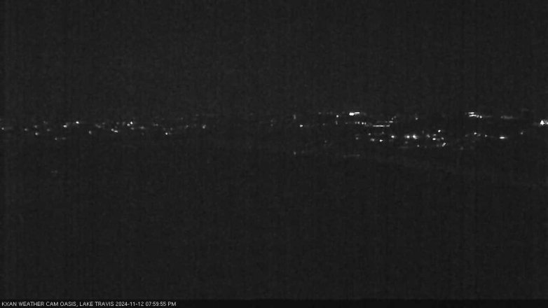 Lake Travis webcam, November 12, 2024 8:00 PM CT